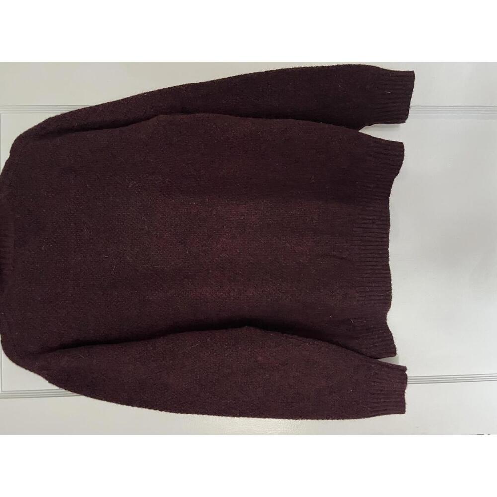 Pendleton Burgundy Half-Zip Pullover Sweater-Men’… - image 6